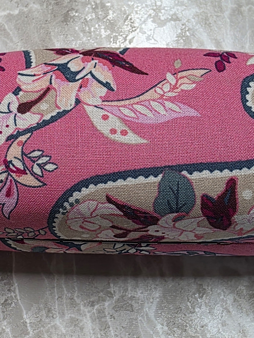 Vera Bradley Pink Floral Fabric Sunglasses Case